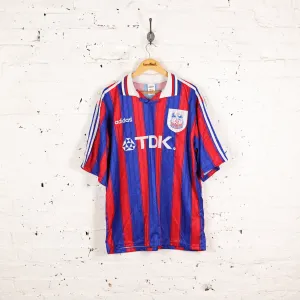 Adidas Crystal Palace 1996 Home Football Shirt - Red/Blue - XL