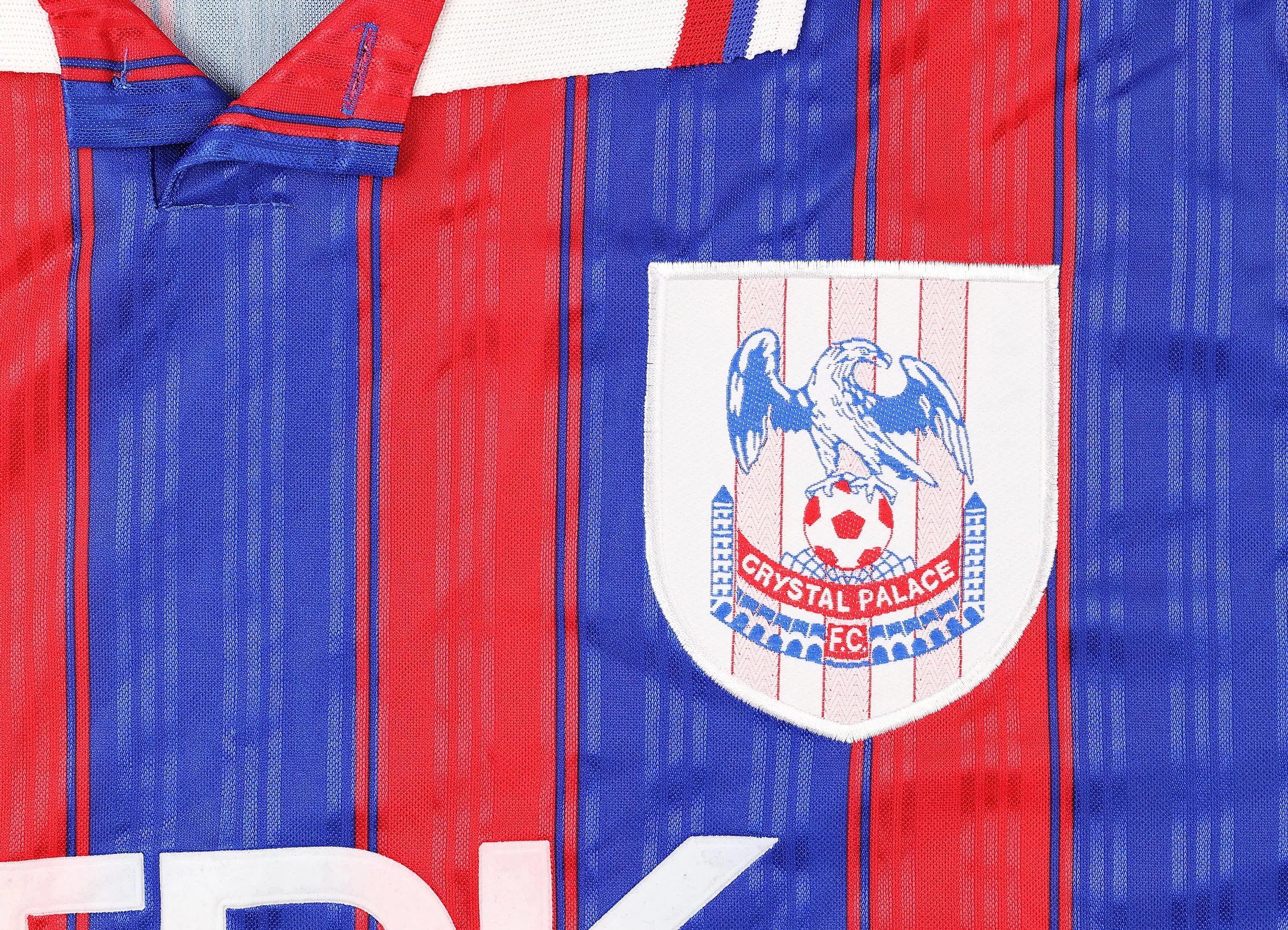 Adidas Crystal Palace 1996 Home Football Shirt - Red/Blue - XL