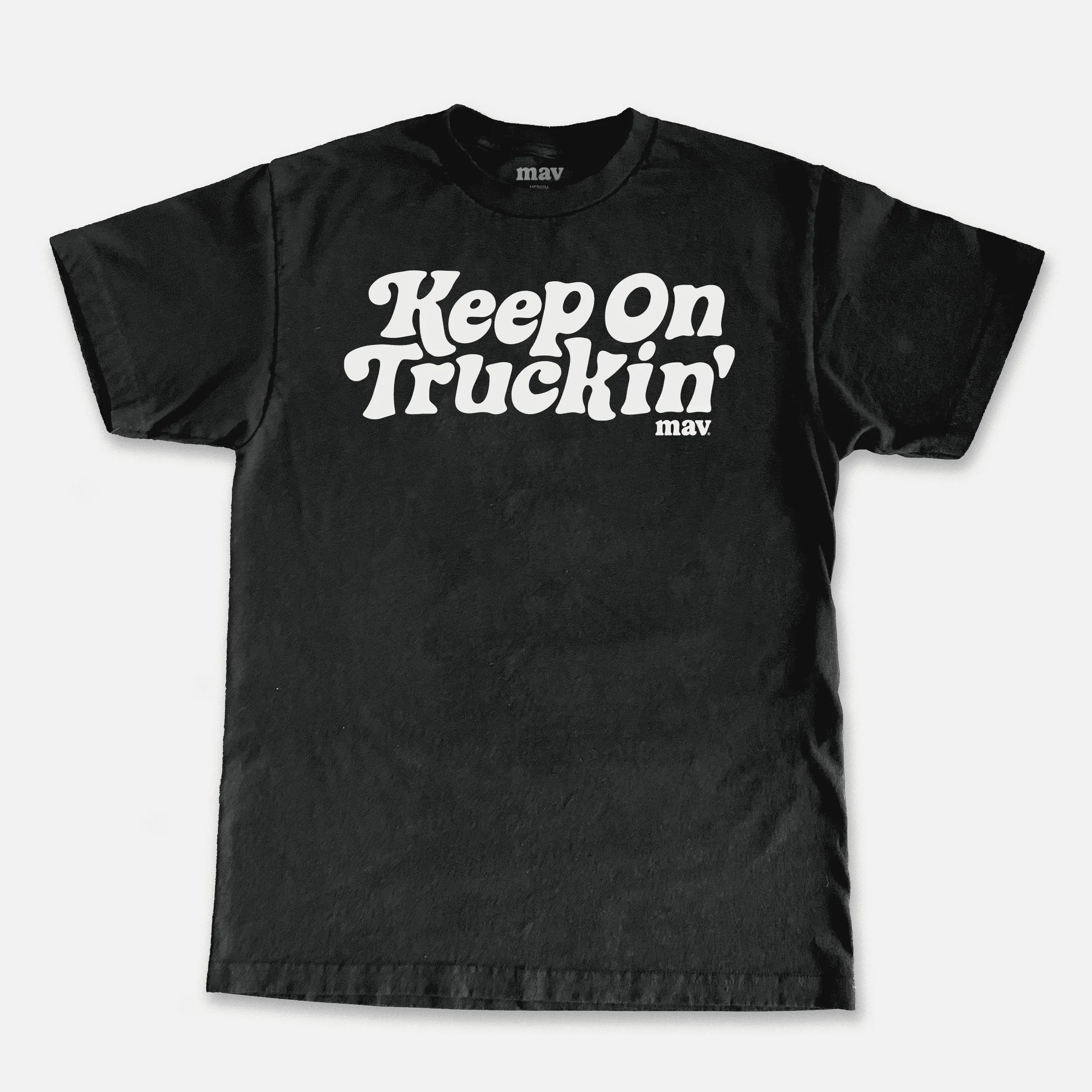 Always Truckin' Tee Black