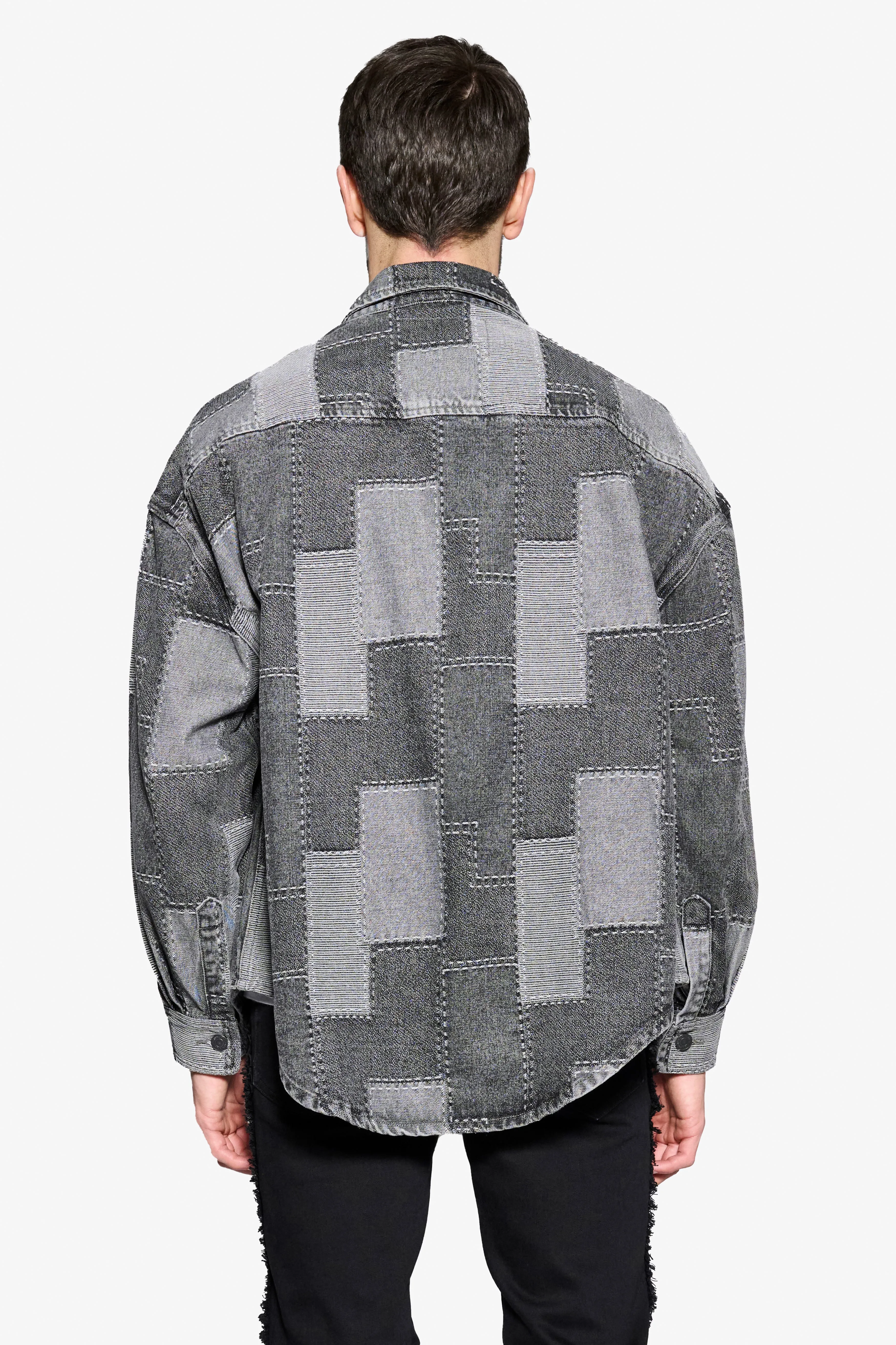 ANOM DENIM LONG SLEEVE "PUZZLE PIECE"