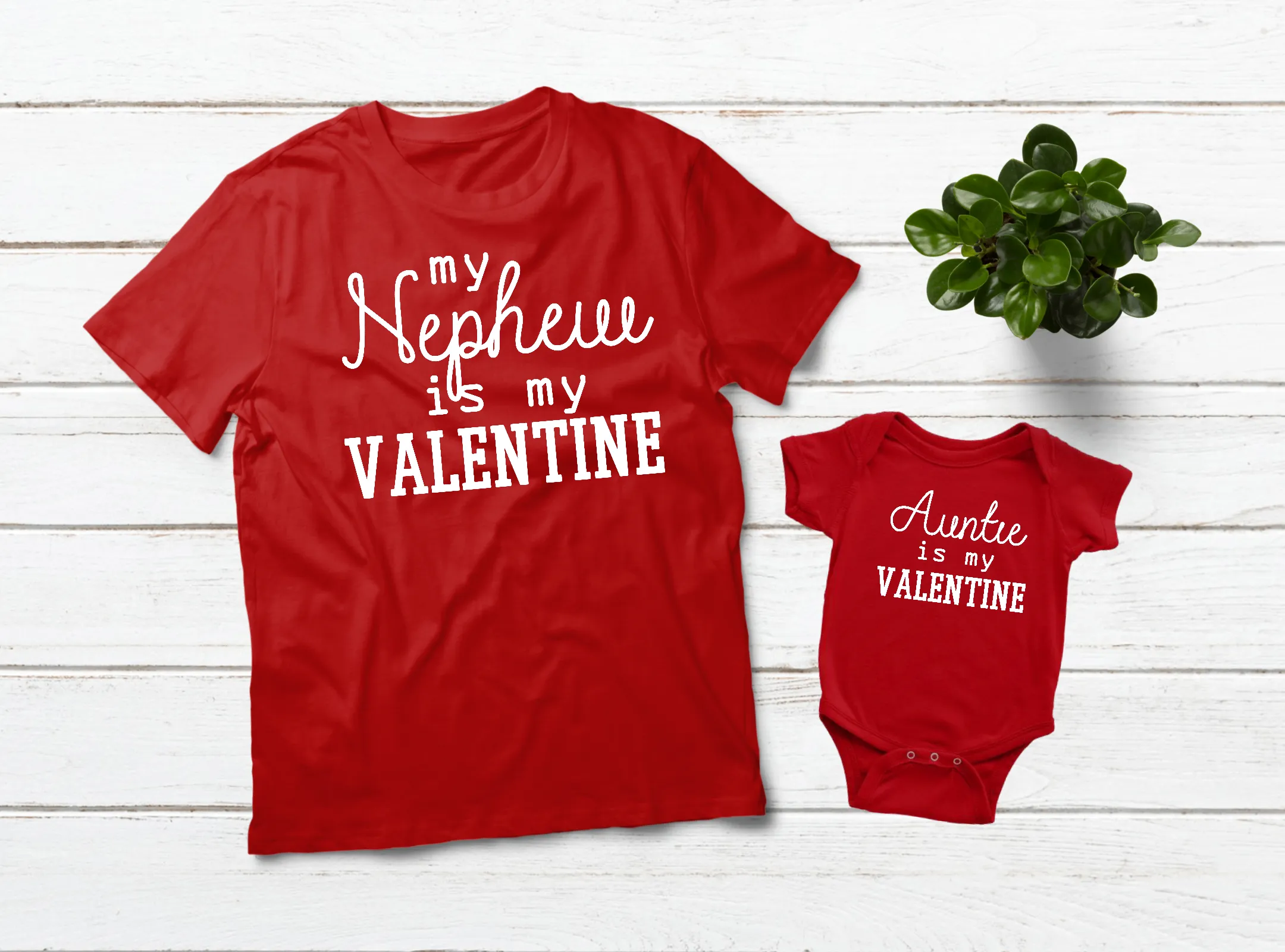 Aunt and Nephew Shirts Aunt Valentine Gift For Aunt