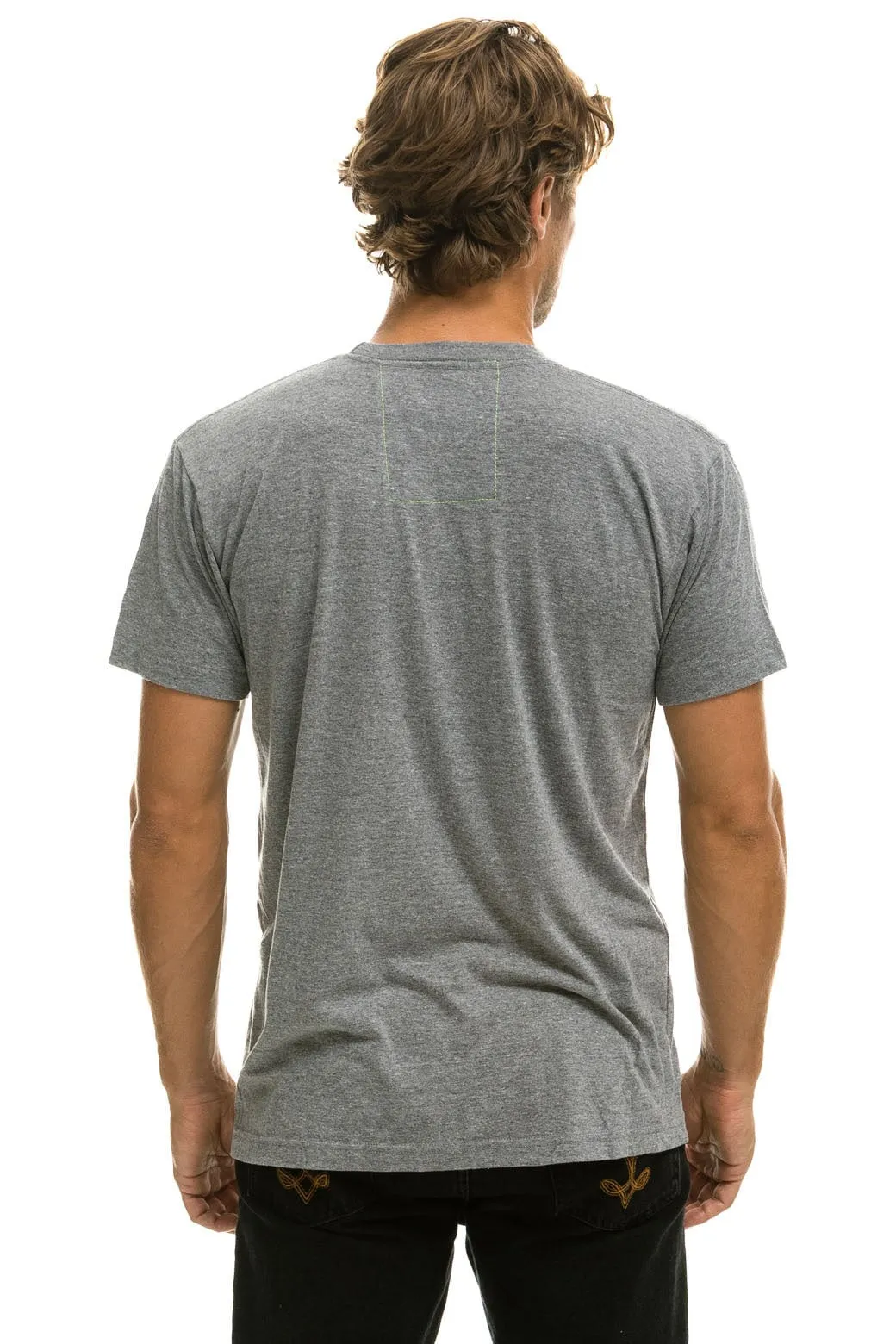 AVIATOR NATION LAS VEGAS TEE - HEATHER GREY