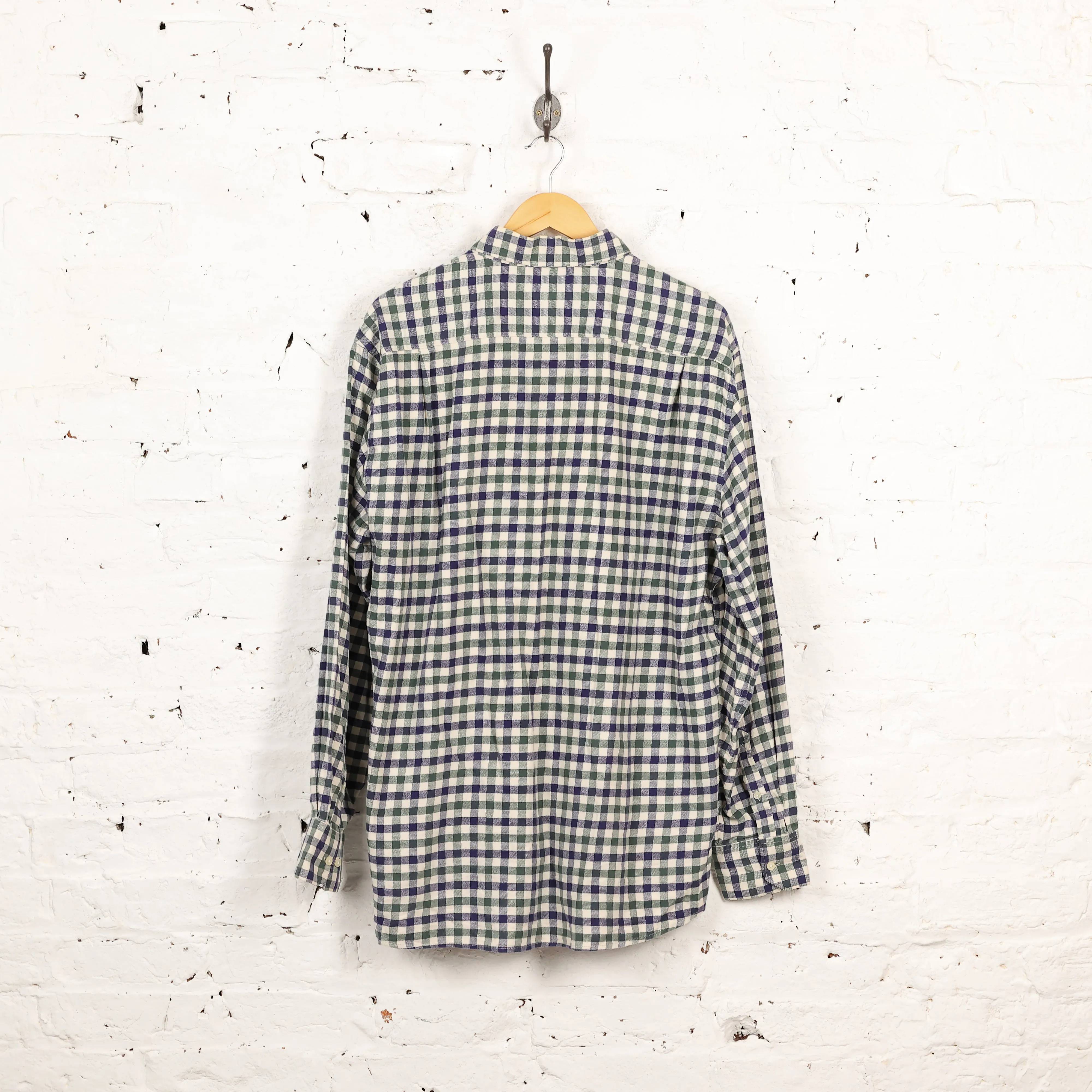 Barbour Moss Check Shirt - Green/White - XL