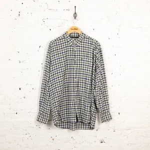 Barbour Moss Check Shirt - Green/White - XL