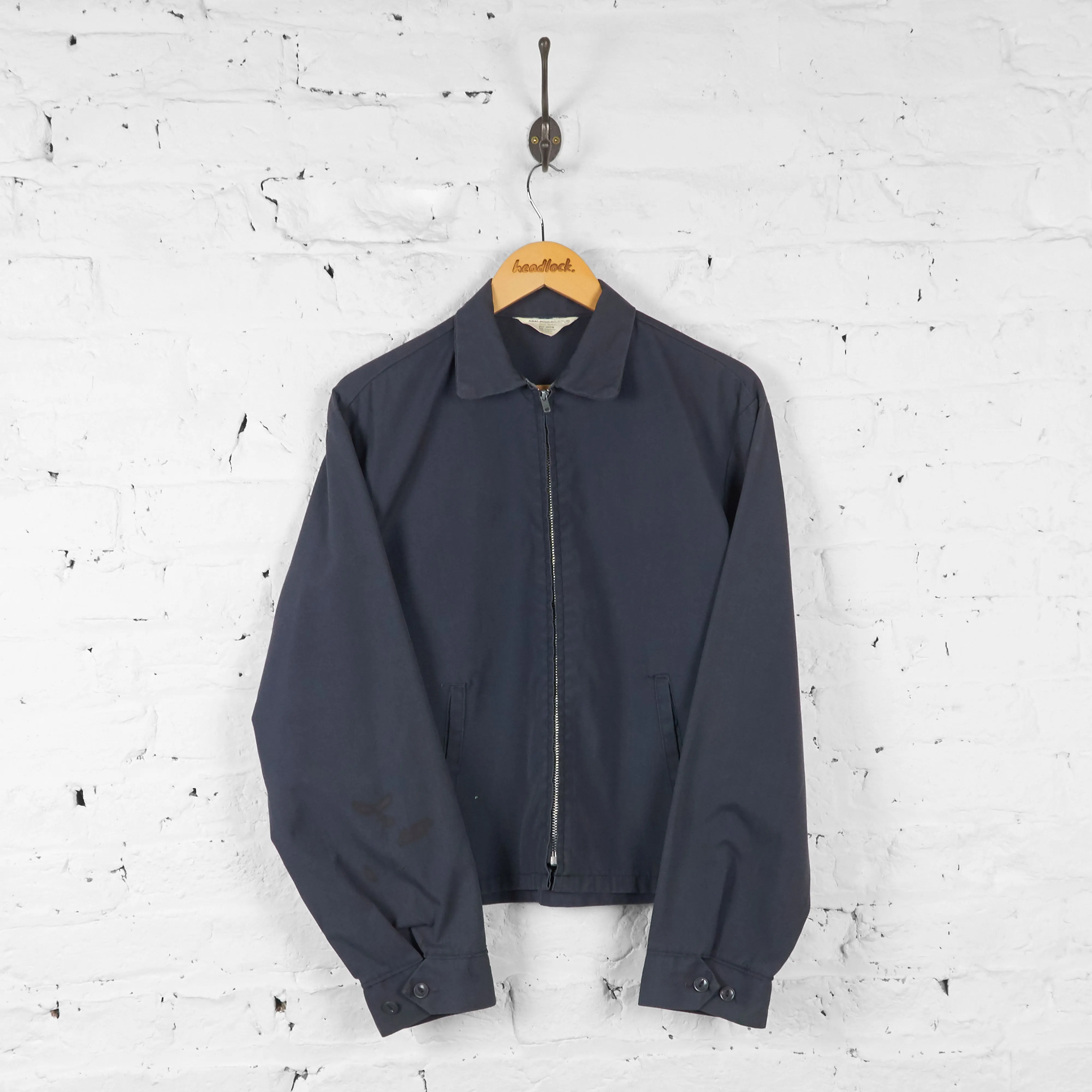 Big Smith Worker Jacket -Blue - M