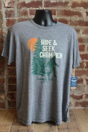 Bigfoot Hide And Seek Champion Tee