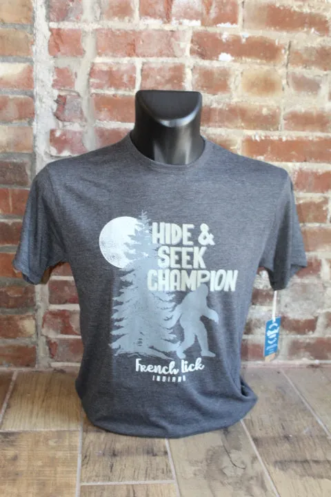 Bigfoot Hide And Seek Champion Tee