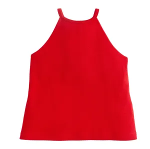 Bisby Girls Halter Top Red