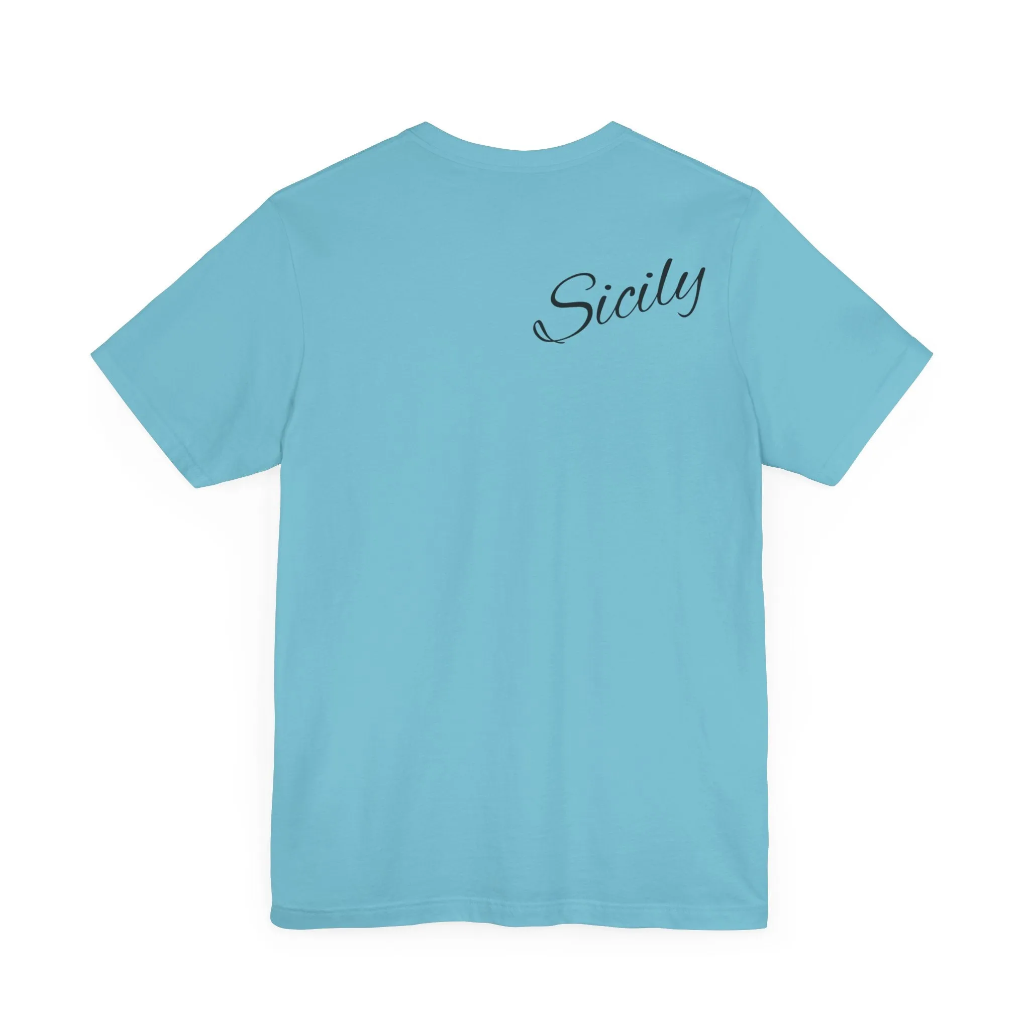 BowT-shirt white and blue bow tie