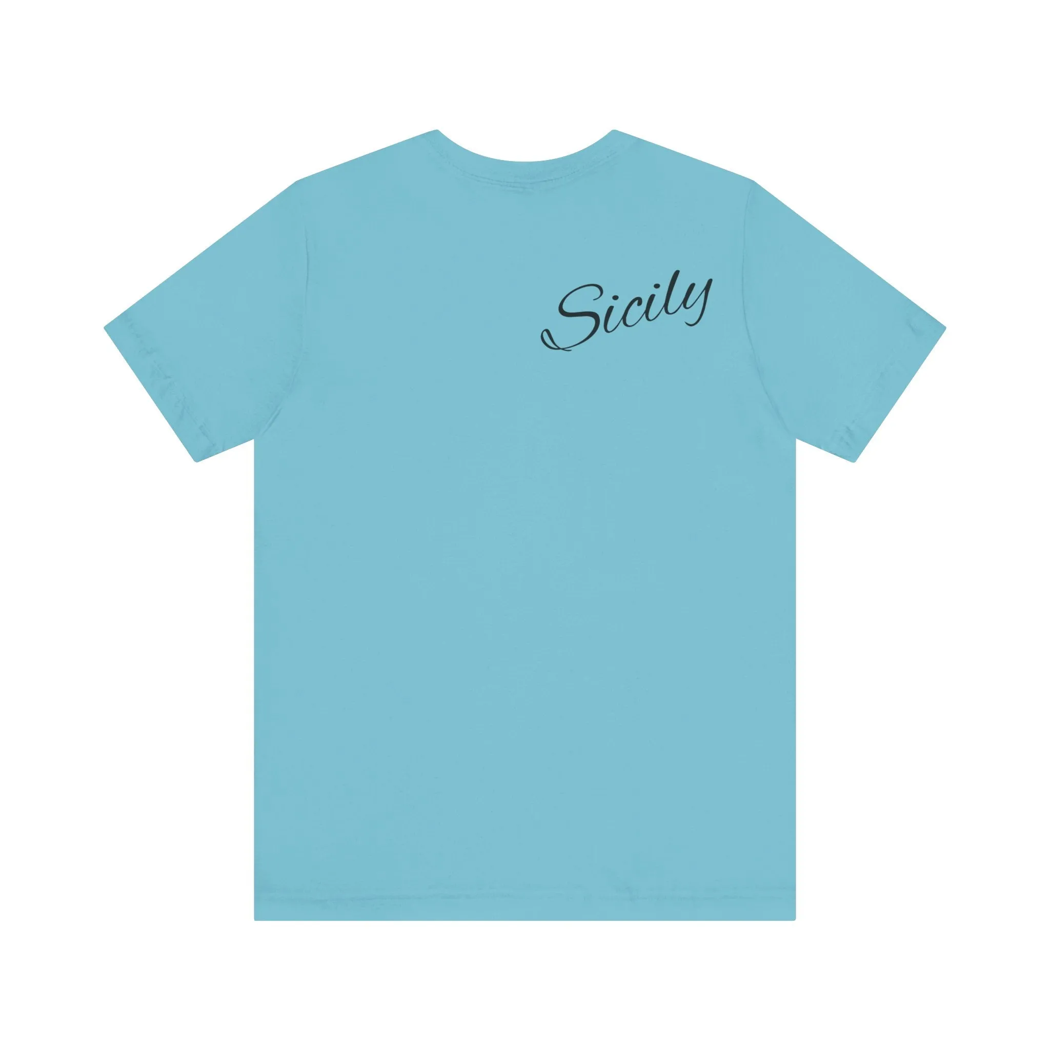 BowT-shirt white and blue bow tie
