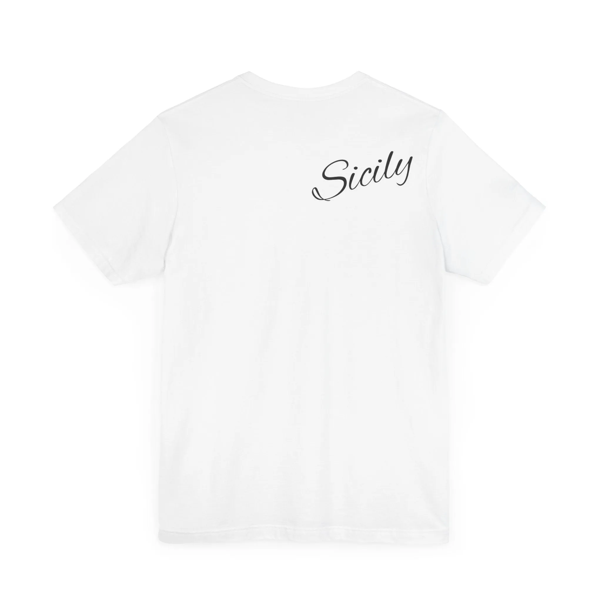 BowT-shirt white and blue bow tie