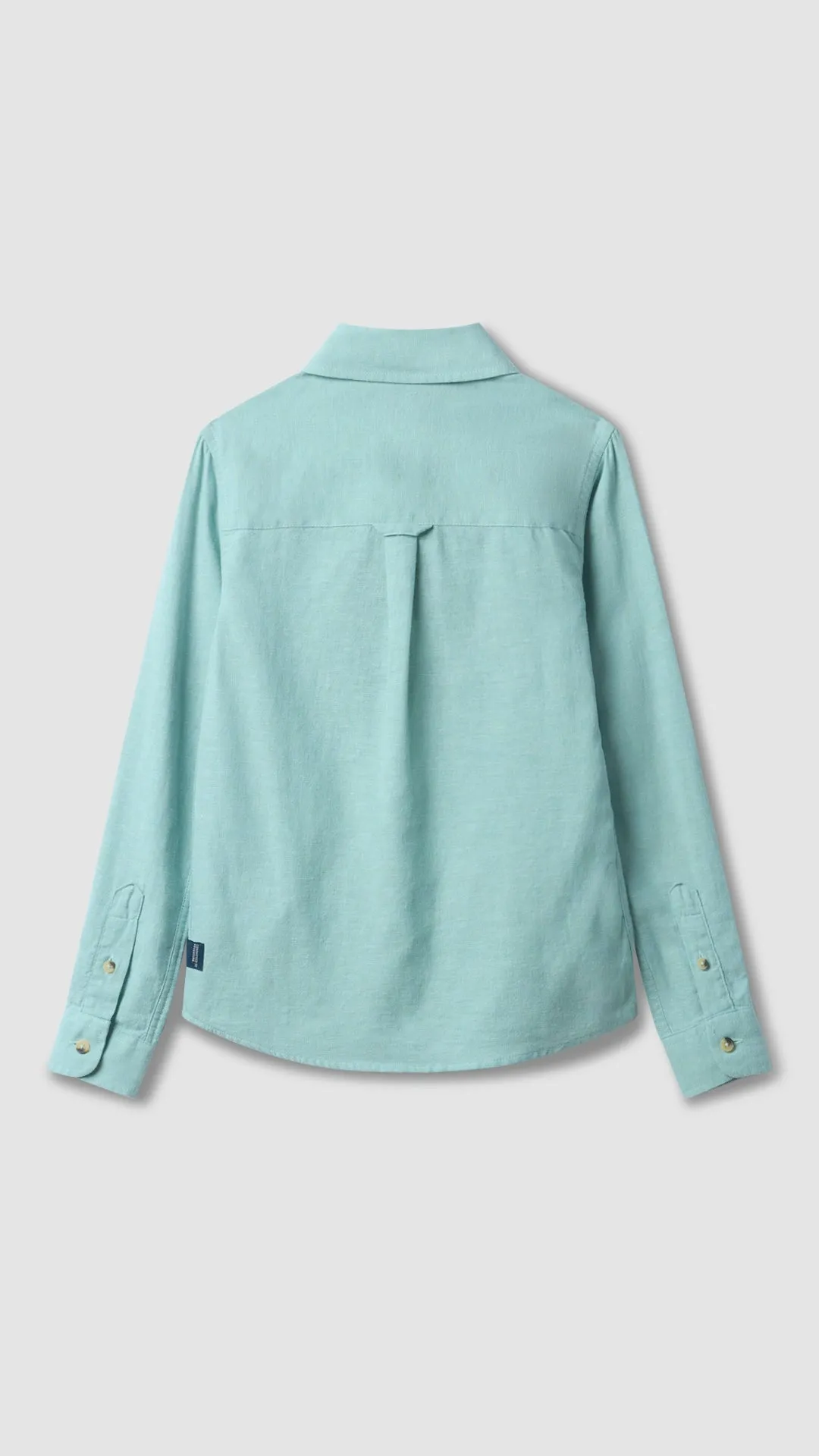 CAMISA KIDS DE LINO VERDE