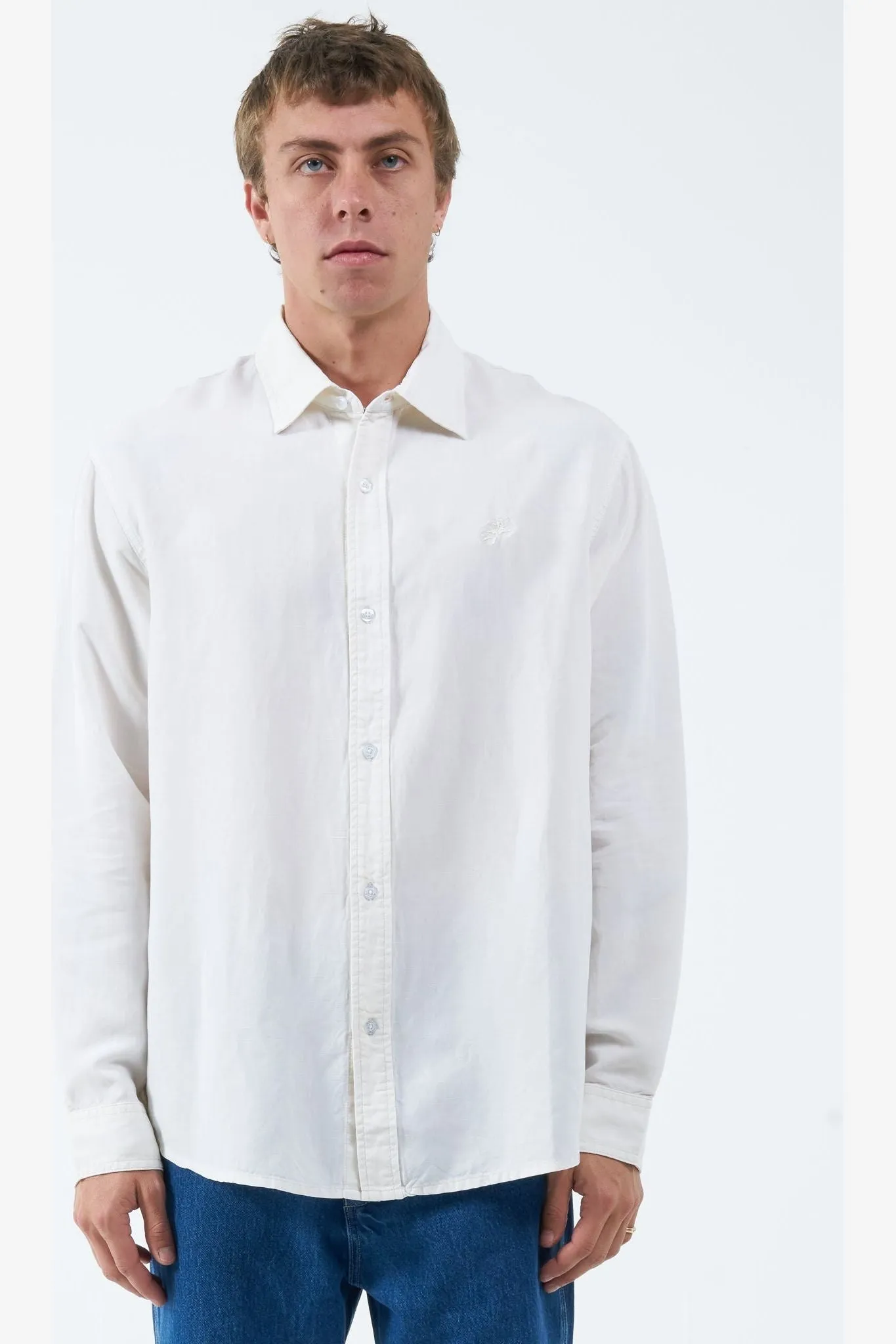 CHERUB LONG SLEEVE SHIRT - BONE