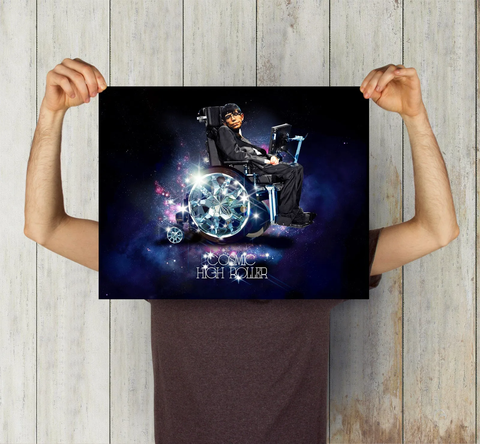 Cosmic High Roller  LIMITED 16" X 20" Art print