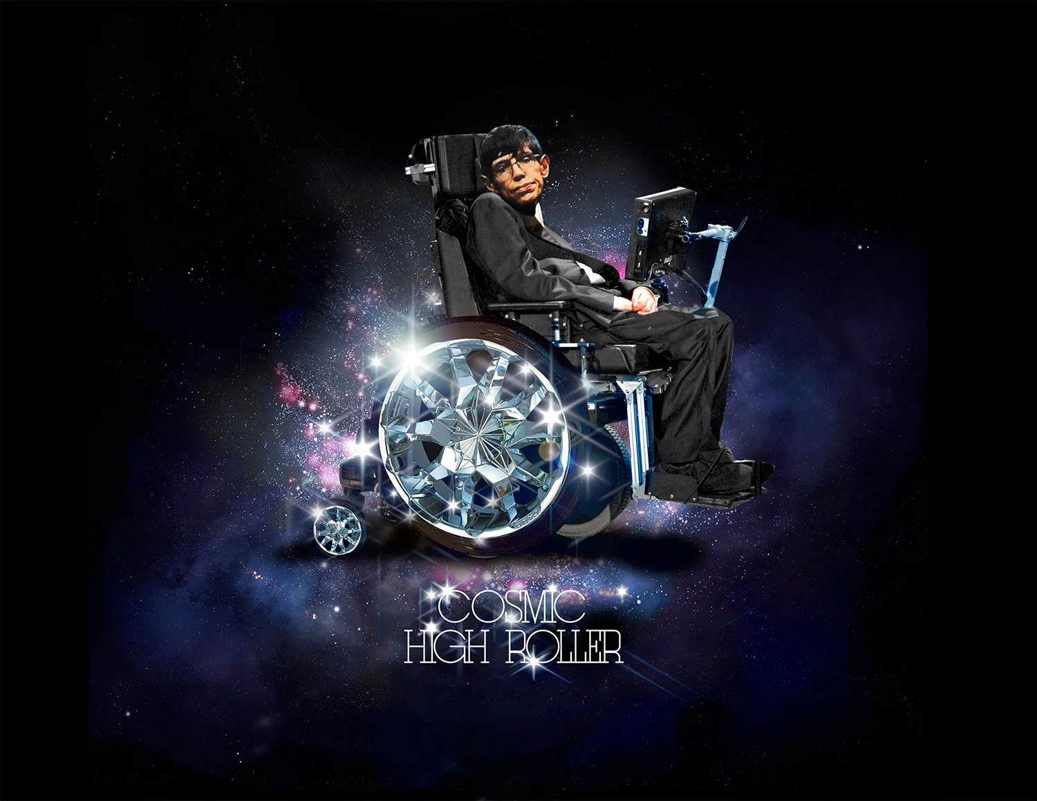 Cosmic High Roller  LIMITED 16" X 20" Art print