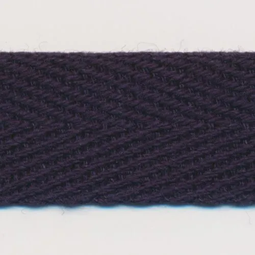 Cotton Herringbone Tape #96 Dark Navy