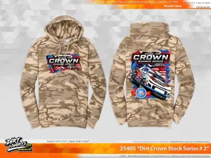 Dirt Crown Stock Car Crown Summer Series USA 2x Champs Hoodie