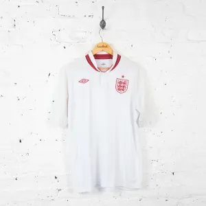 England 2012 Home Umbro Football Shirt - White - XXL