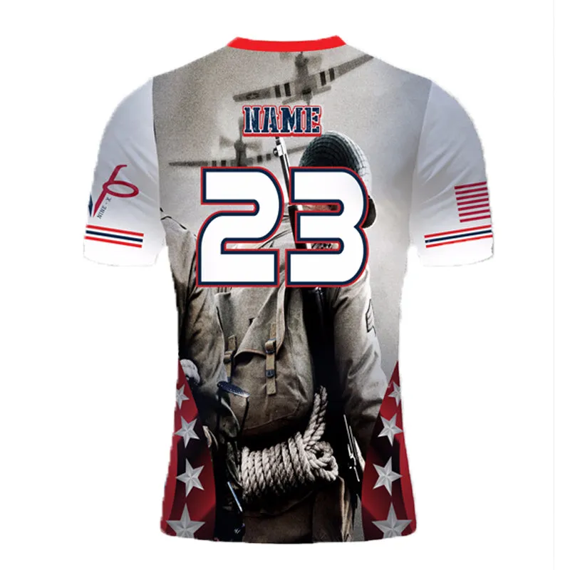 Evo9x MILITARY TANKER Full Dye Sublimated Crew Neck Shirt