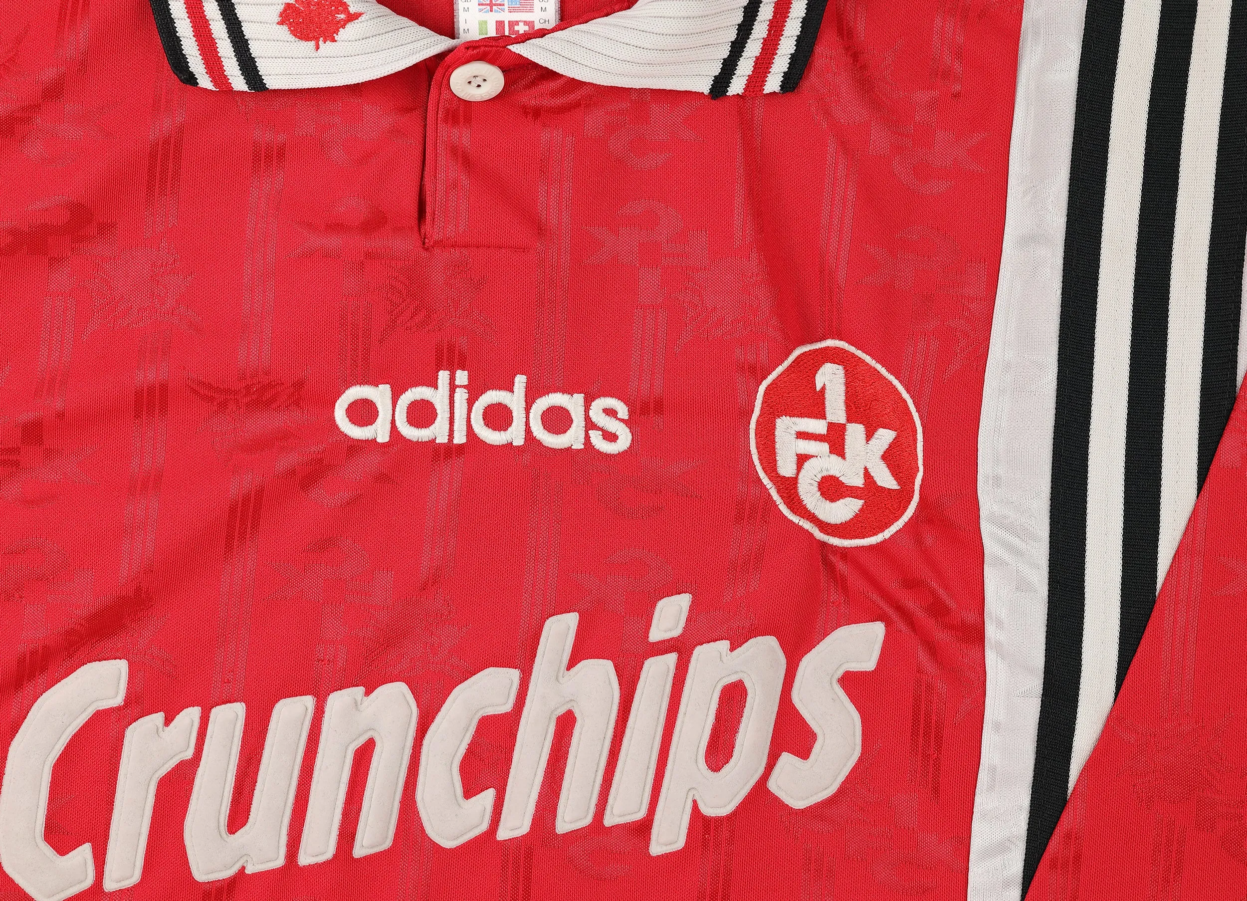 FC Kaiserslautern 1996 Adidas Home Football Shirt - Red - M