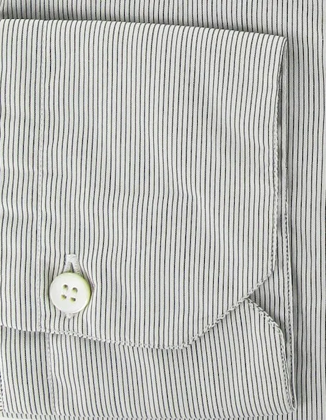 Finamore Napoli Black Button-Front Shirt – Size: X Large US