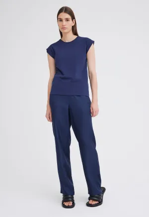 Flex Organic Cotton Tee - Skipper Blue