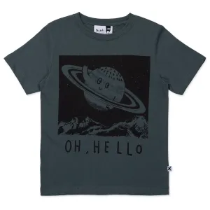 Friendly Saturn Tee- Forest