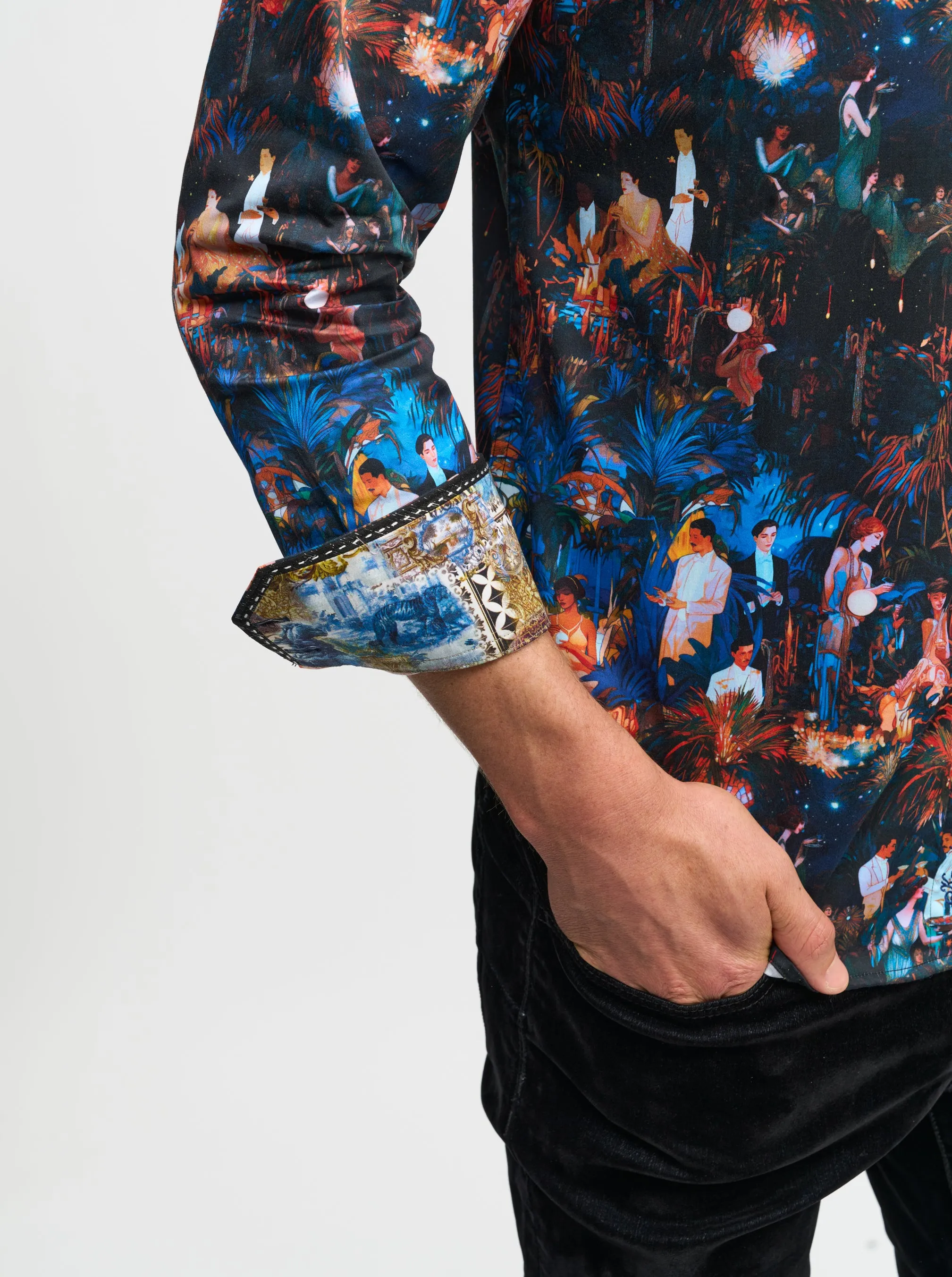 GATSBY LONG SLEEVE BUTTON DOWN SHIRT