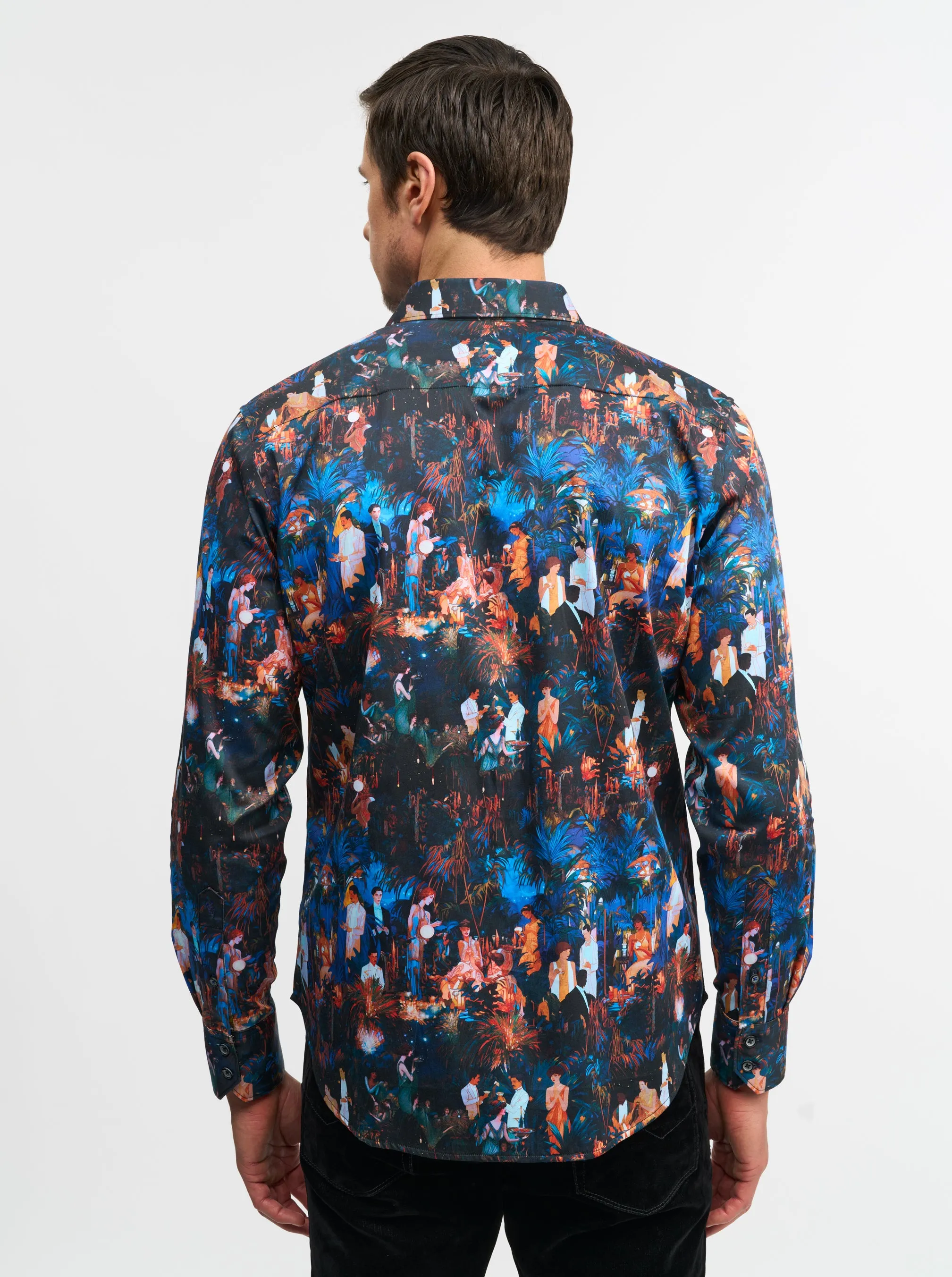 GATSBY LONG SLEEVE BUTTON DOWN SHIRT