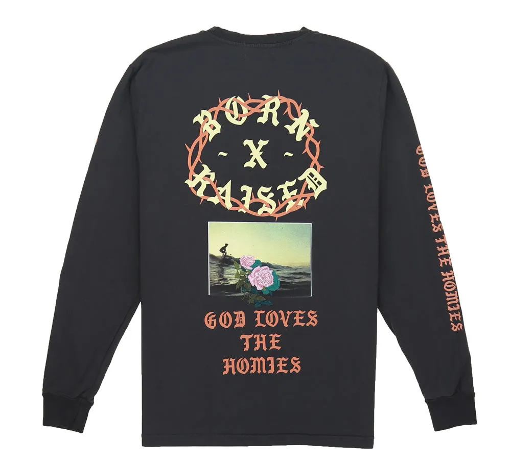 GOD LOVES THE HOMIES L/S TEE