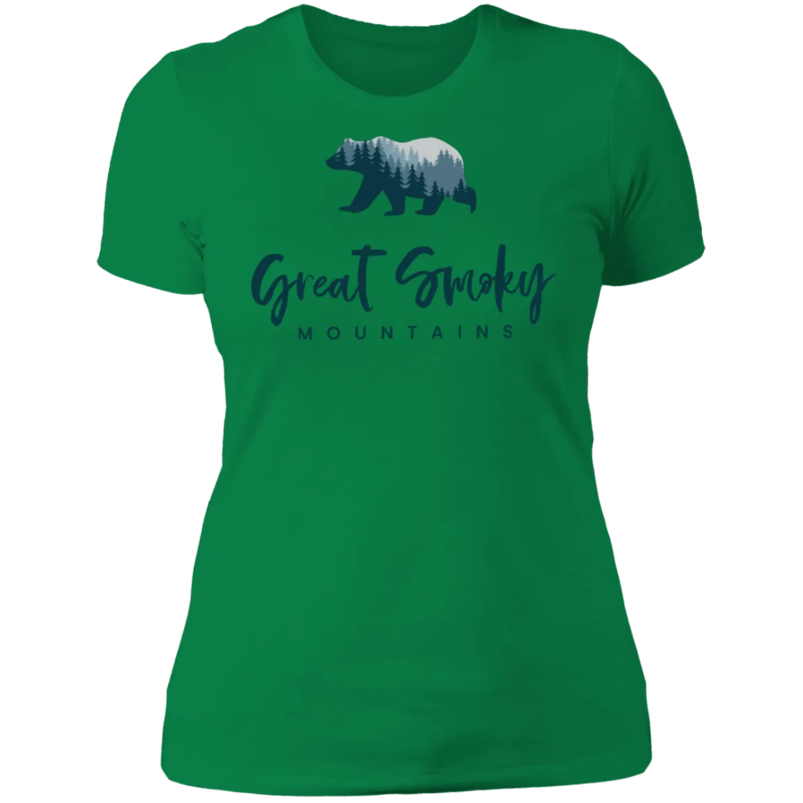 Great Smoky Mountains Blue - Women's Tee