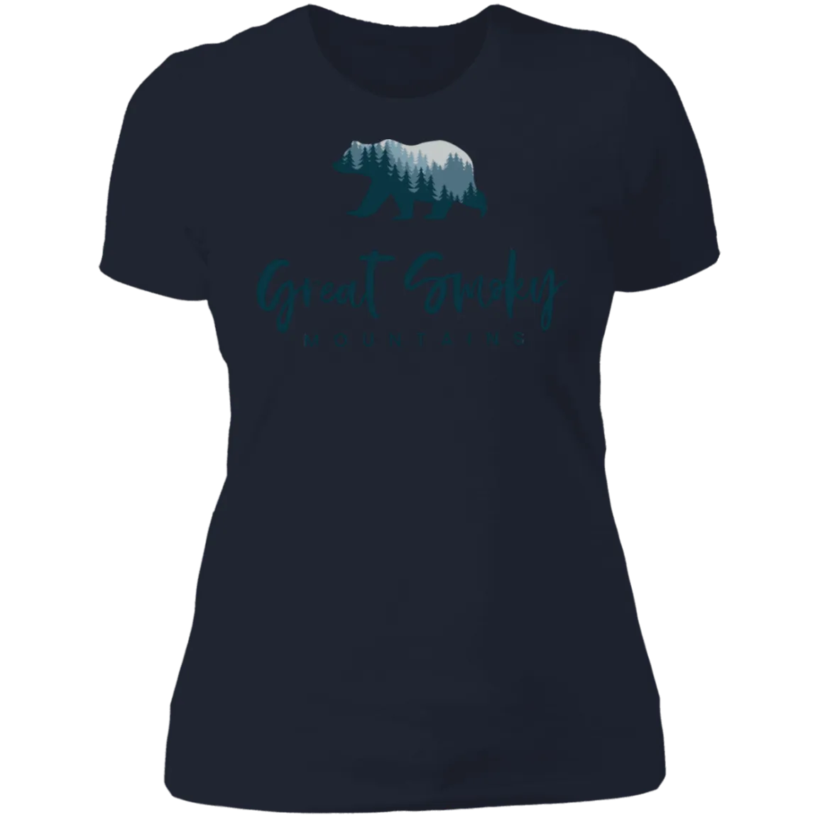 Great Smoky Mountains Blue - Women's Tee