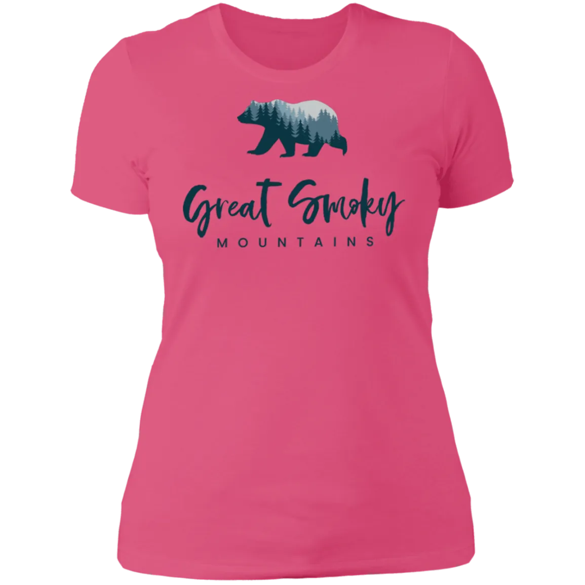Great Smoky Mountains Blue - Women's Tee