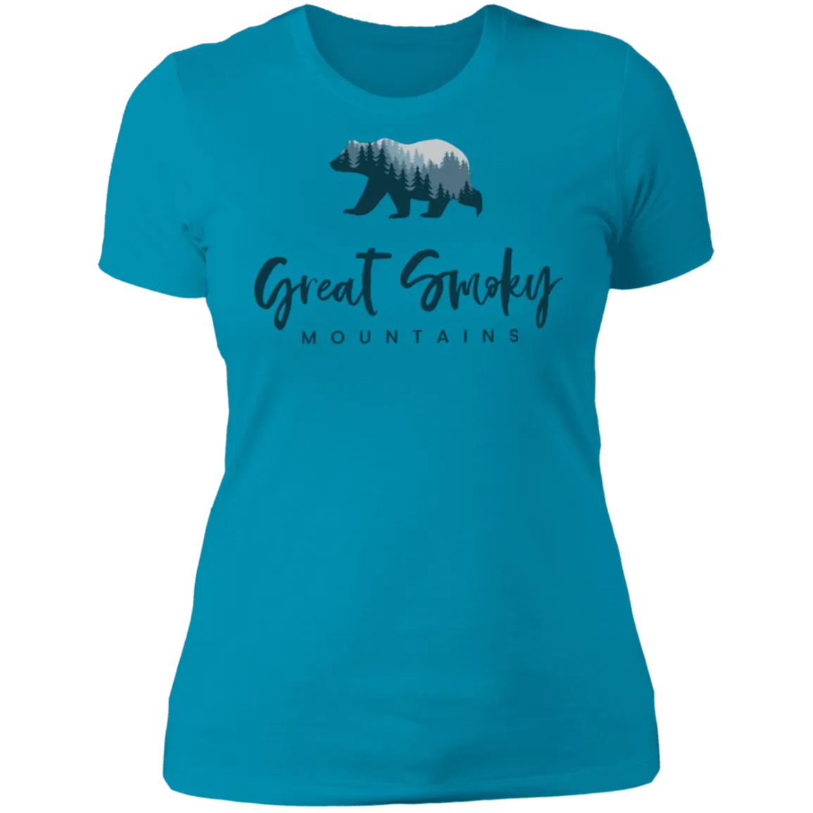 Great Smoky Mountains Blue - Women's Tee