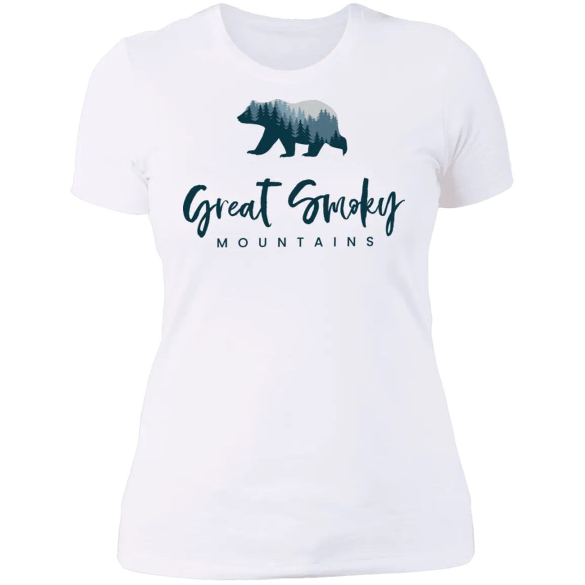 Great Smoky Mountains Blue - Women's Tee