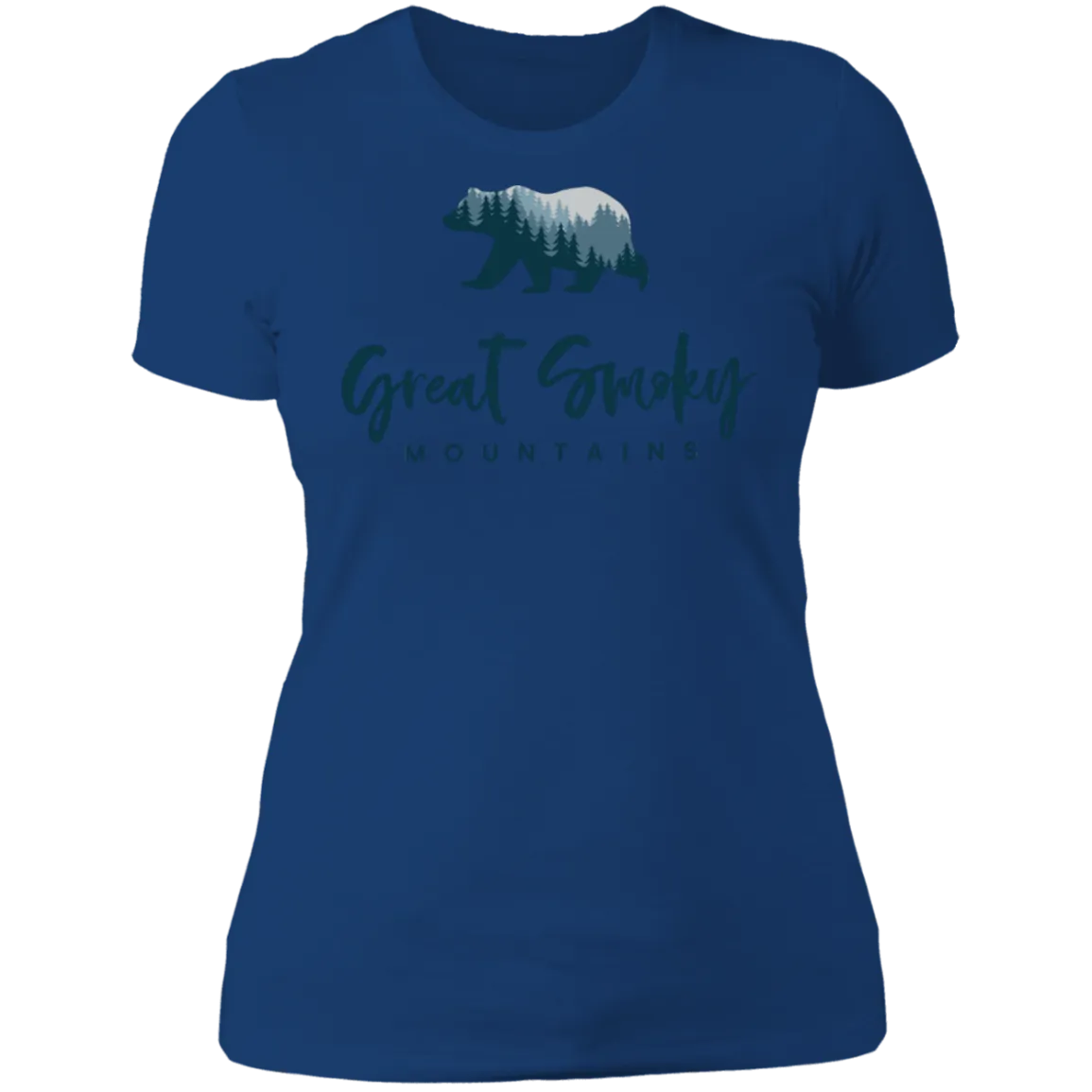 Great Smoky Mountains Blue - Women's Tee