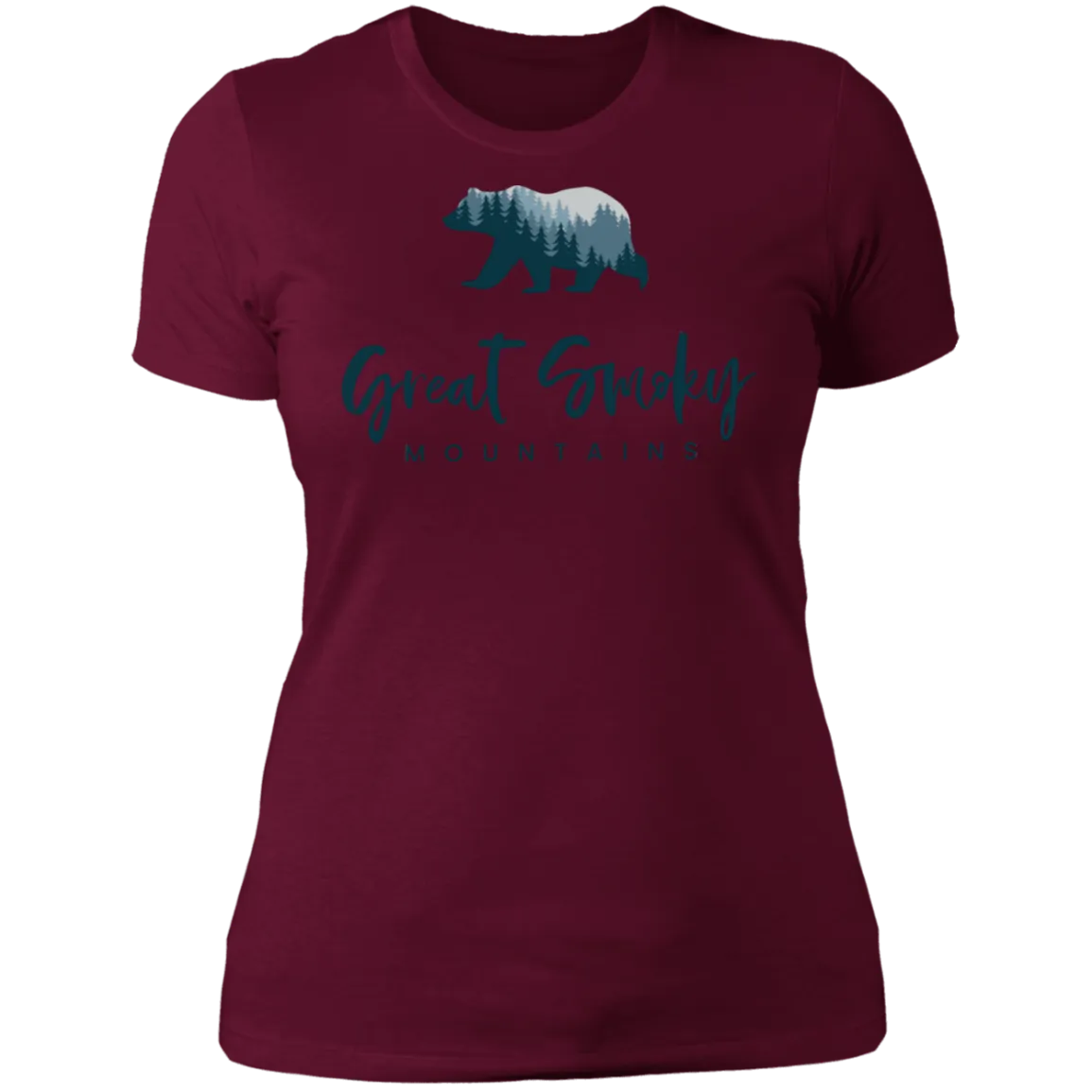 Great Smoky Mountains Blue - Women's Tee