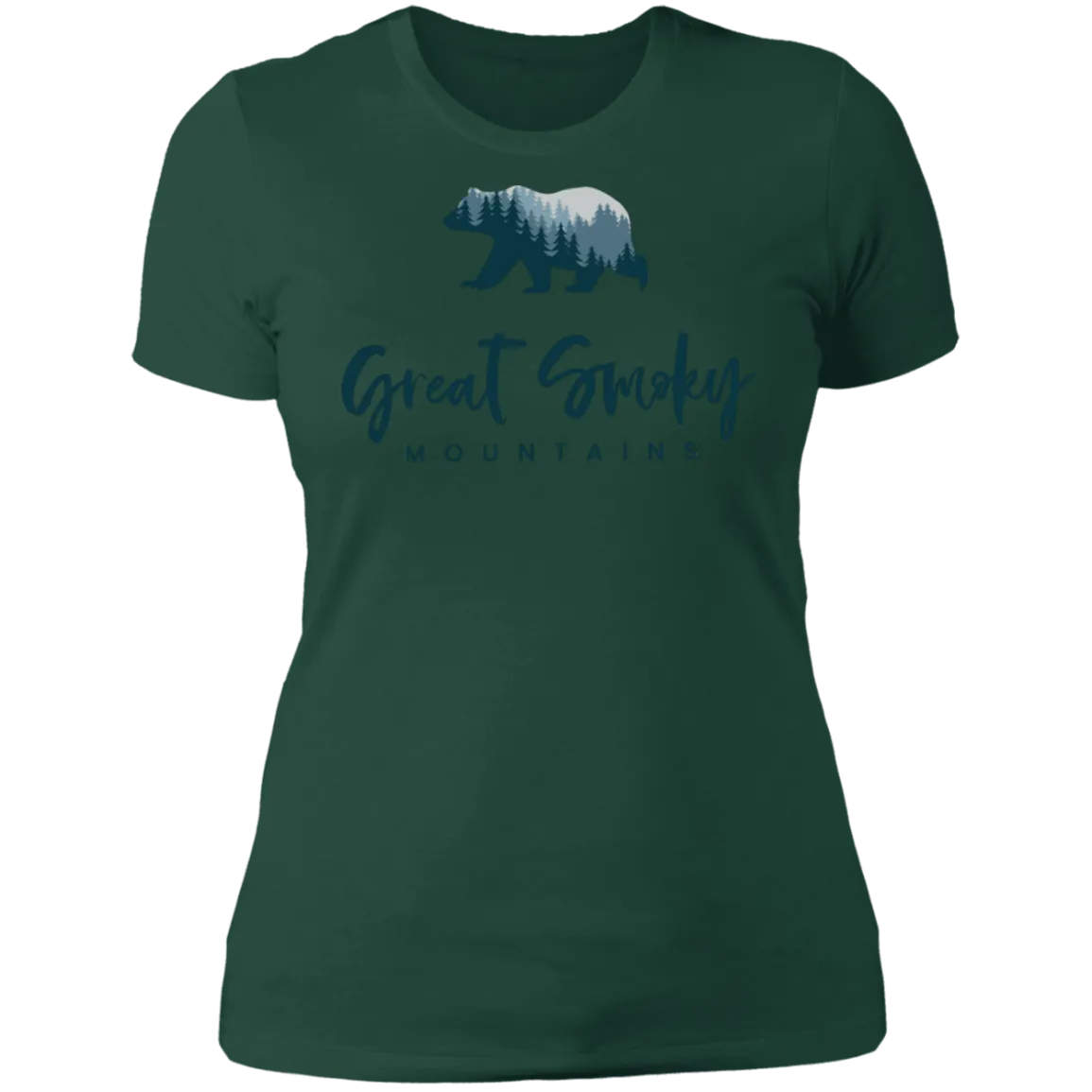 Great Smoky Mountains Blue - Women's Tee