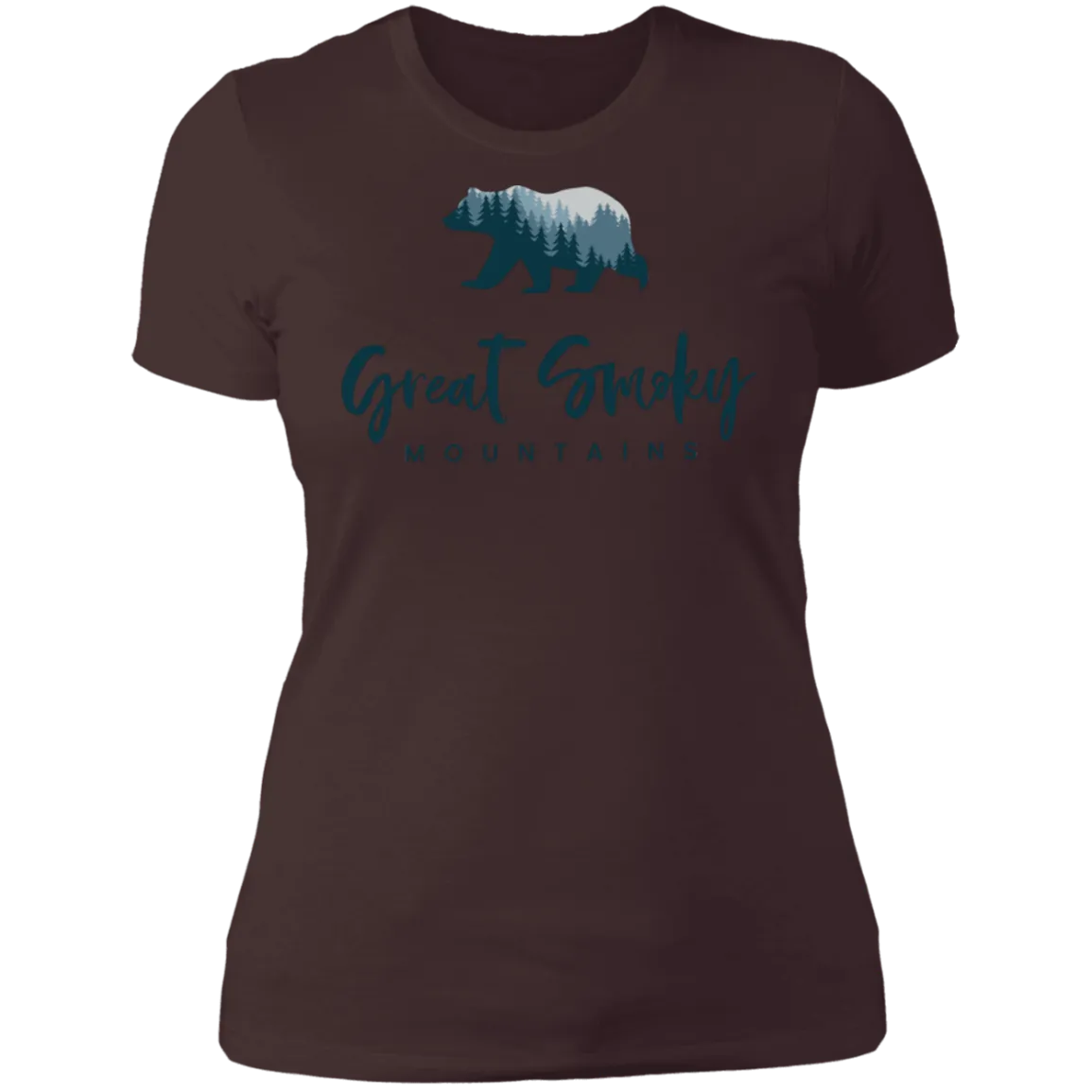 Great Smoky Mountains Blue - Women's Tee
