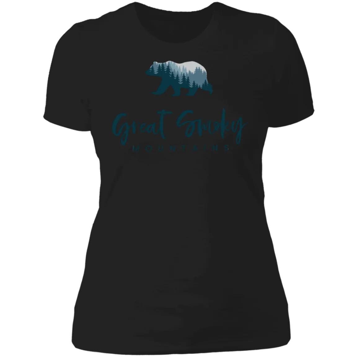 Great Smoky Mountains Blue - Women's Tee