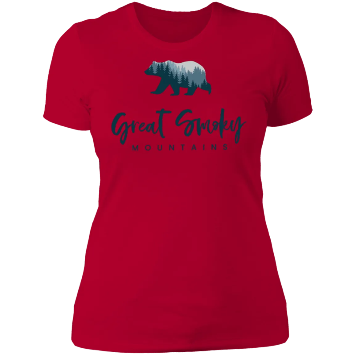 Great Smoky Mountains Blue - Women's Tee