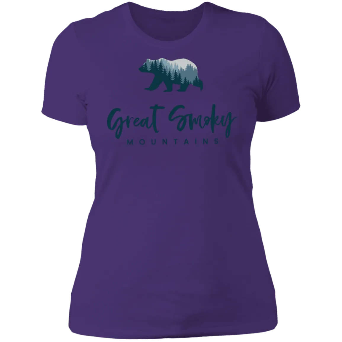 Great Smoky Mountains Blue - Women's Tee