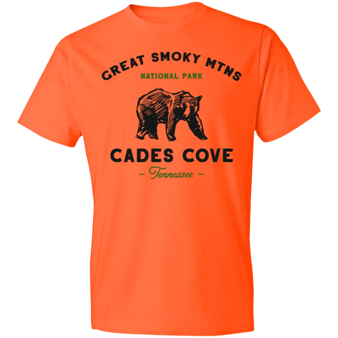 Great Smoky Mountains Cades Cove Bear - Men's Tee