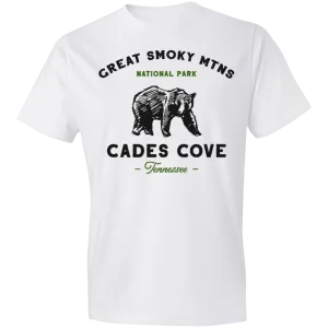 Great Smoky Mountains Cades Cove Bear - Men's Tee
