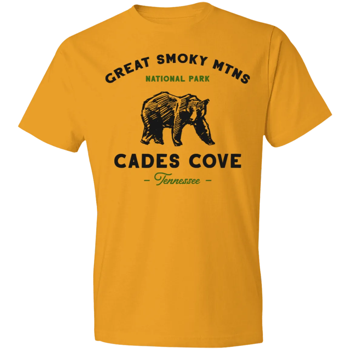 Great Smoky Mountains Cades Cove Bear - Men's Tee