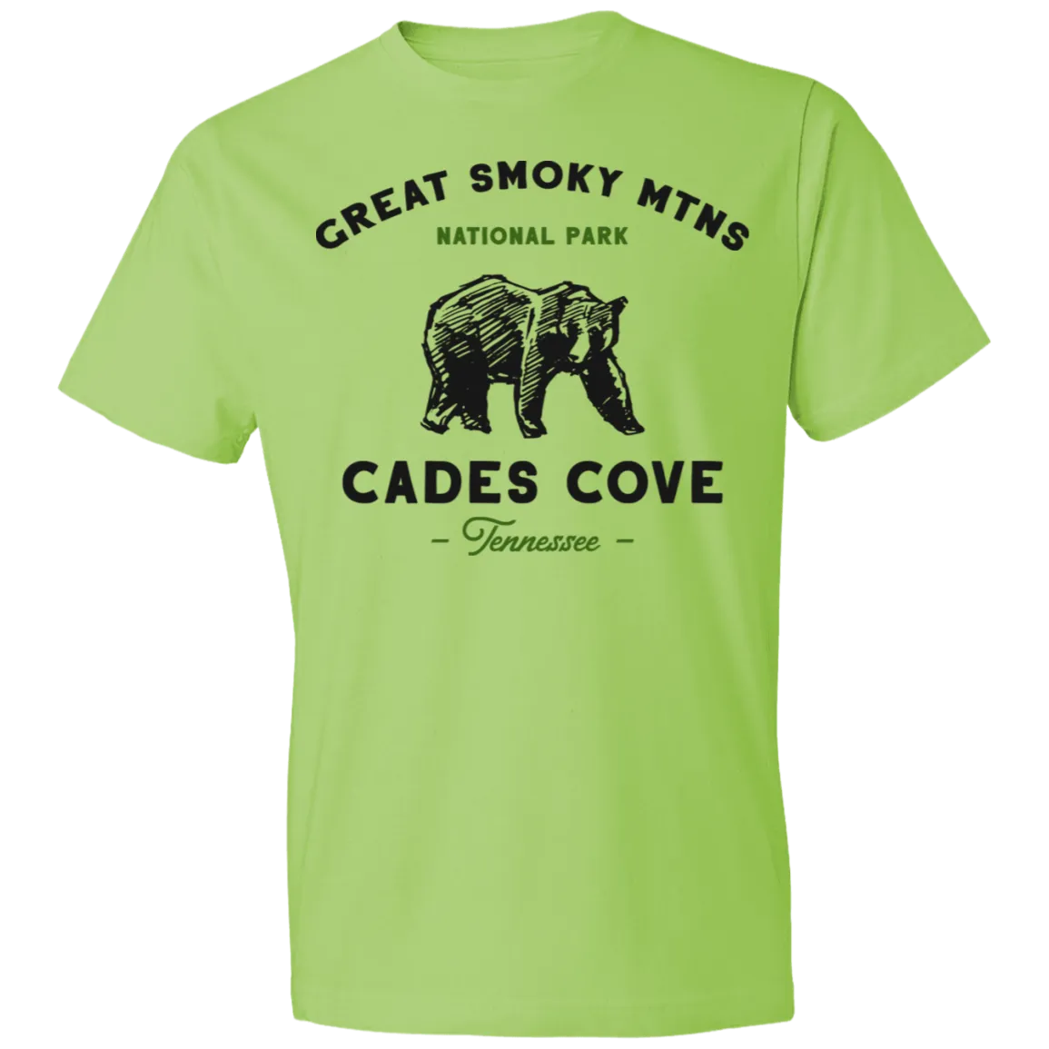 Great Smoky Mountains Cades Cove Bear - Men's Tee