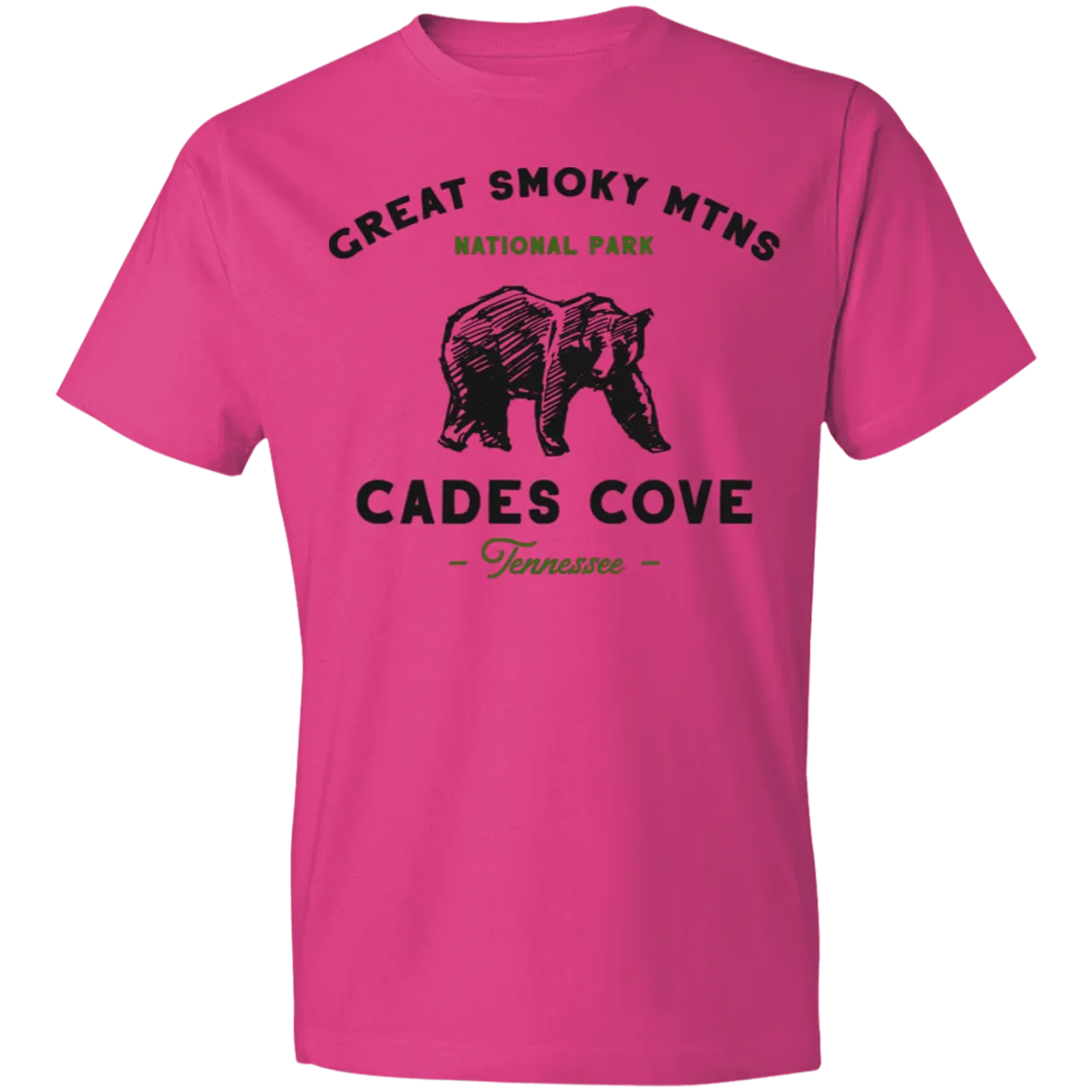 Great Smoky Mountains Cades Cove Bear - Men's Tee