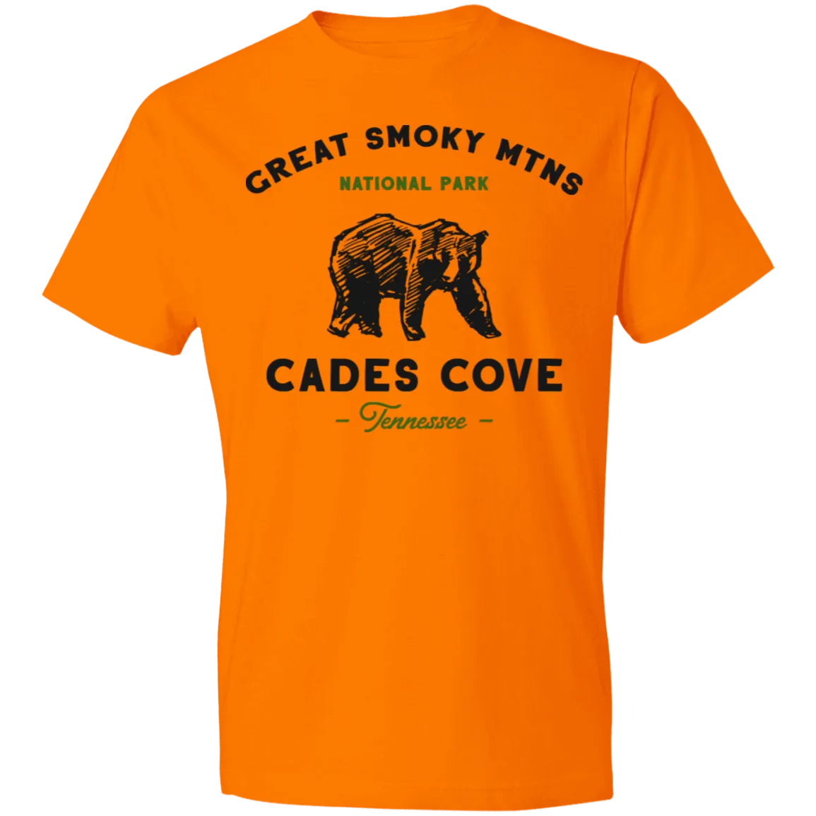 Great Smoky Mountains Cades Cove Bear - Men's Tee