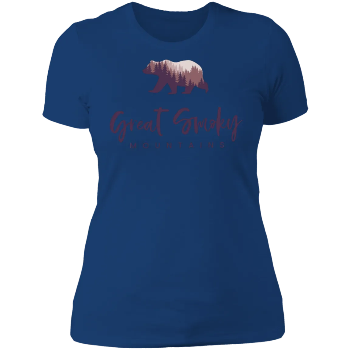 Great Smoky Mountains Purple - Women's Tee