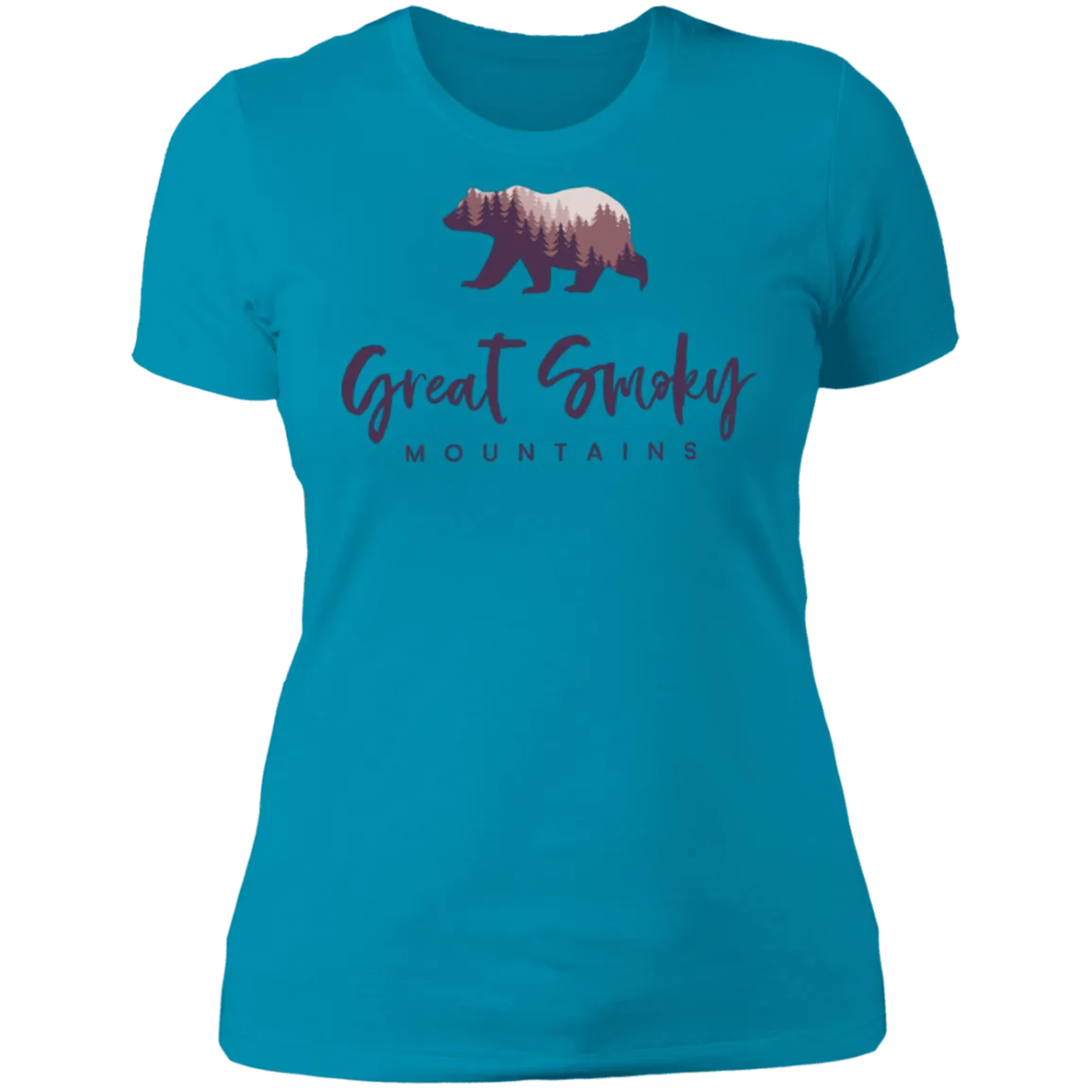 Great Smoky Mountains Purple - Women's Tee
